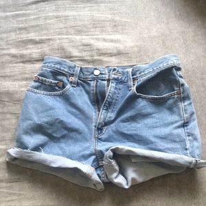 Levi jean shorts